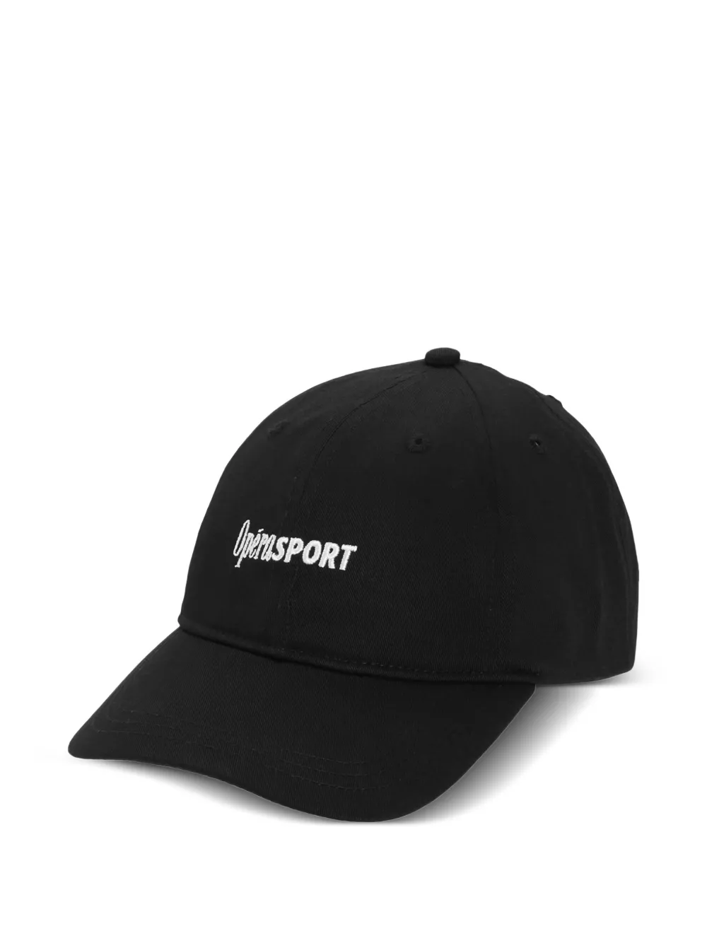 

Хлопковая кепка с вышитым логотипом OpéraSPORT, черный