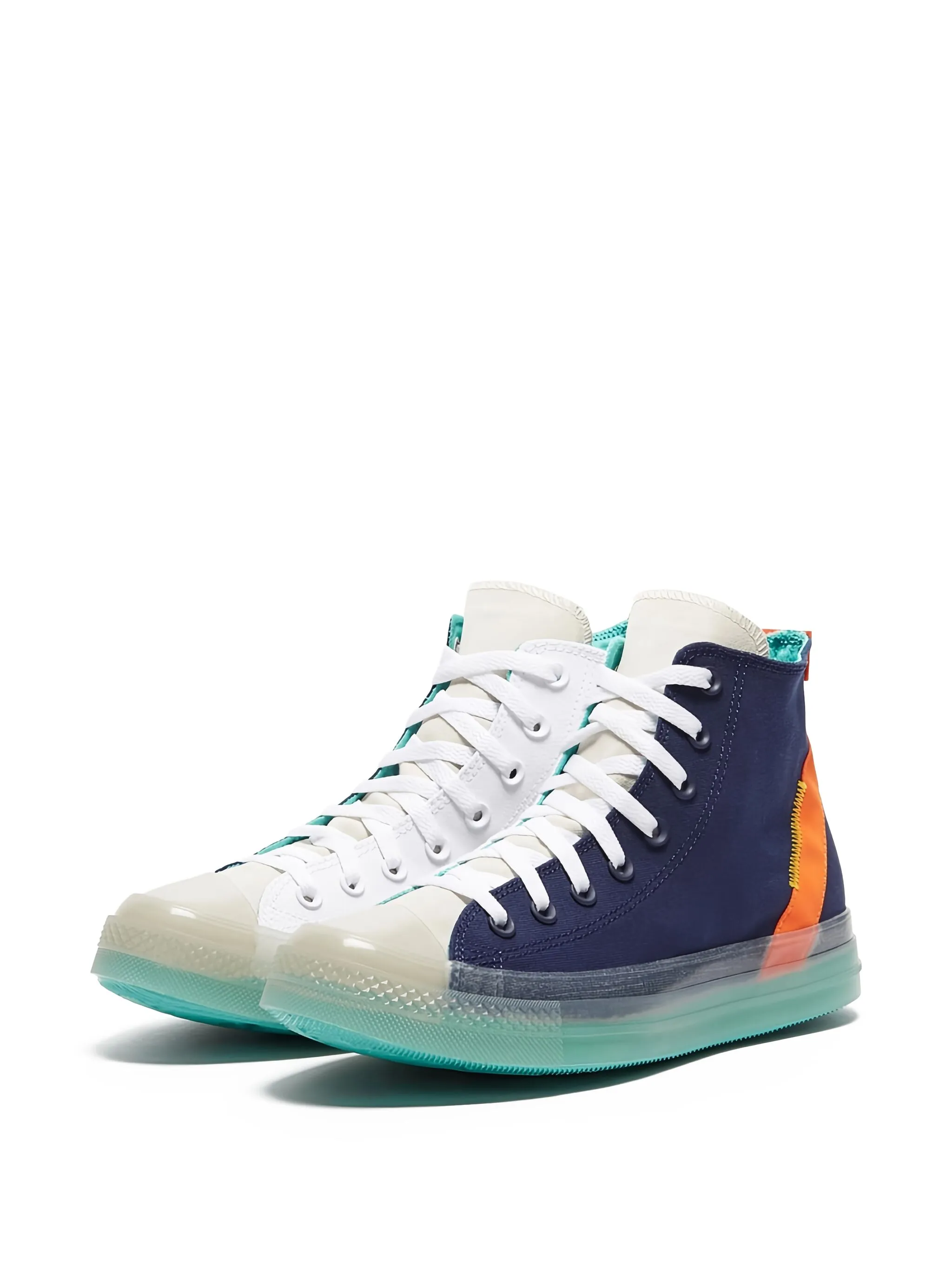 Кеды Chuck Taylor All Star CX High Color Pop - White/Blue/Orange Converse, белый — фото 2