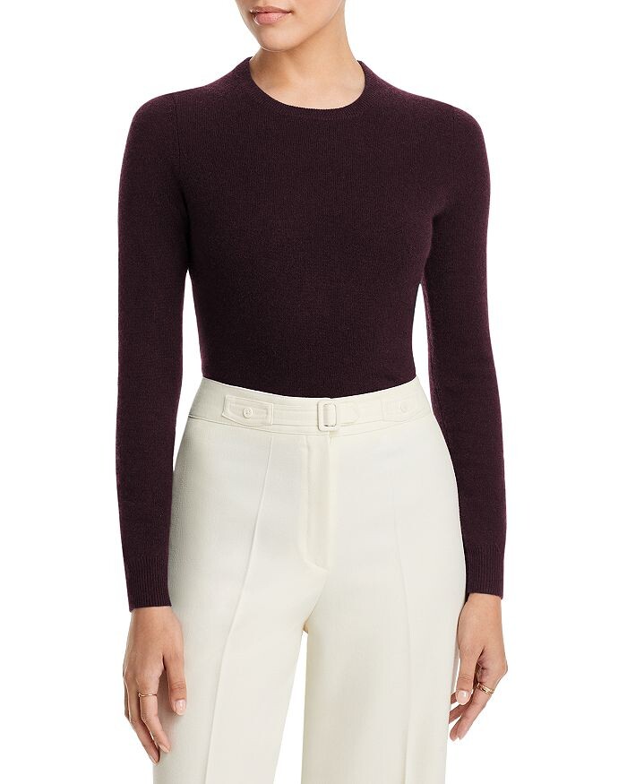 

Кашемировый свитер с круглым вырезом — 100% эксклюзив C by Bloomingdale's Cashmere, Коричневый, Кашемировый свитер с круглым вырезом — 100% эксклюзив C by Bloomingdale's Cashmere