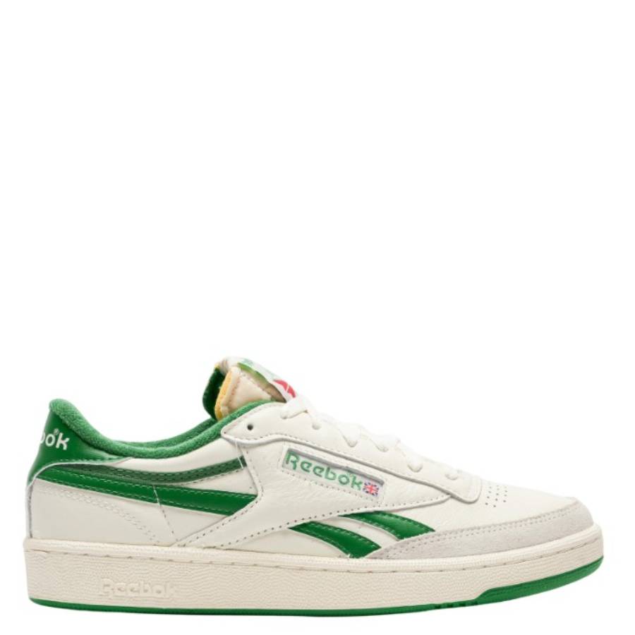 

Reebok Club C Revenge Винтажные кроссовки низкие, Chalk/Papwht/Glegrn