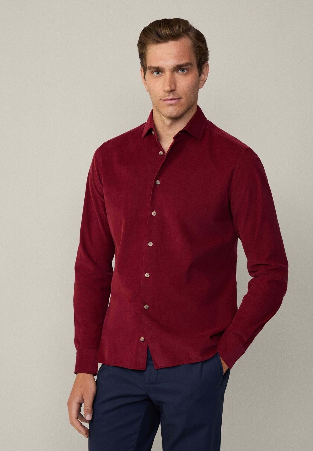 

Рубашка SMART Hackett London, красный