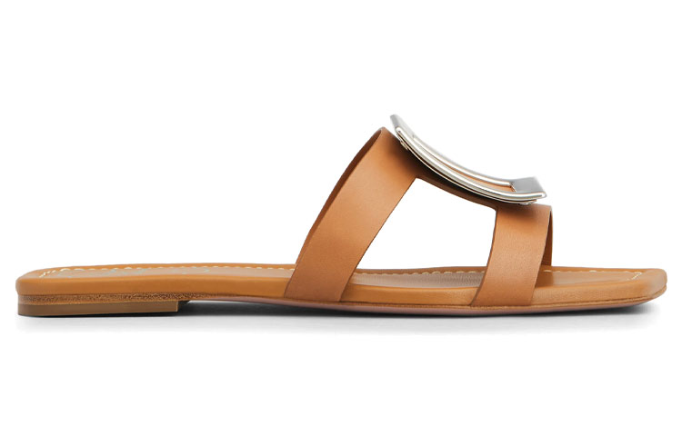 Roger Vivier Бикивив женские повседневные туфли коричневые — фото 3