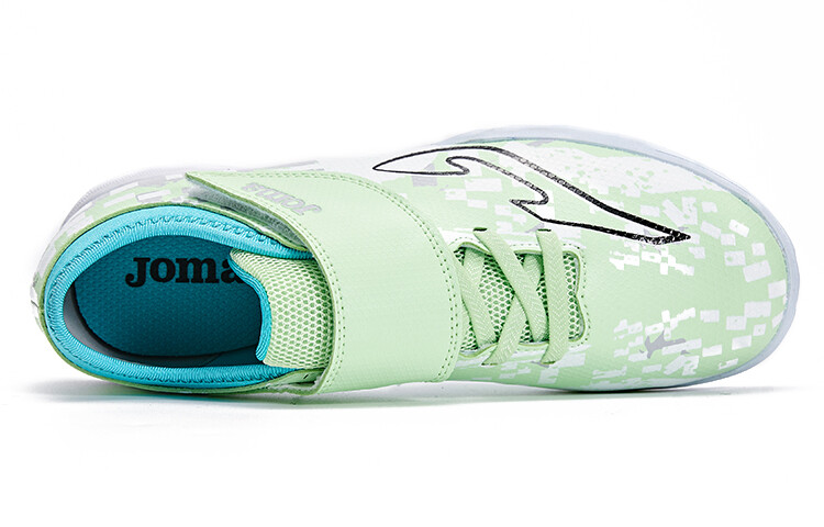 Детские футбольные бутсы Kids Low-top Mint Green Joma, зеленый — фото 4