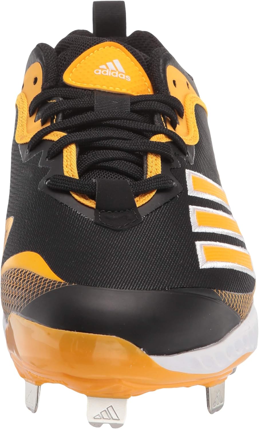 Мужские бейсбольные кроссовки Adidas FV9348, белый/черный/золотой — фото 2