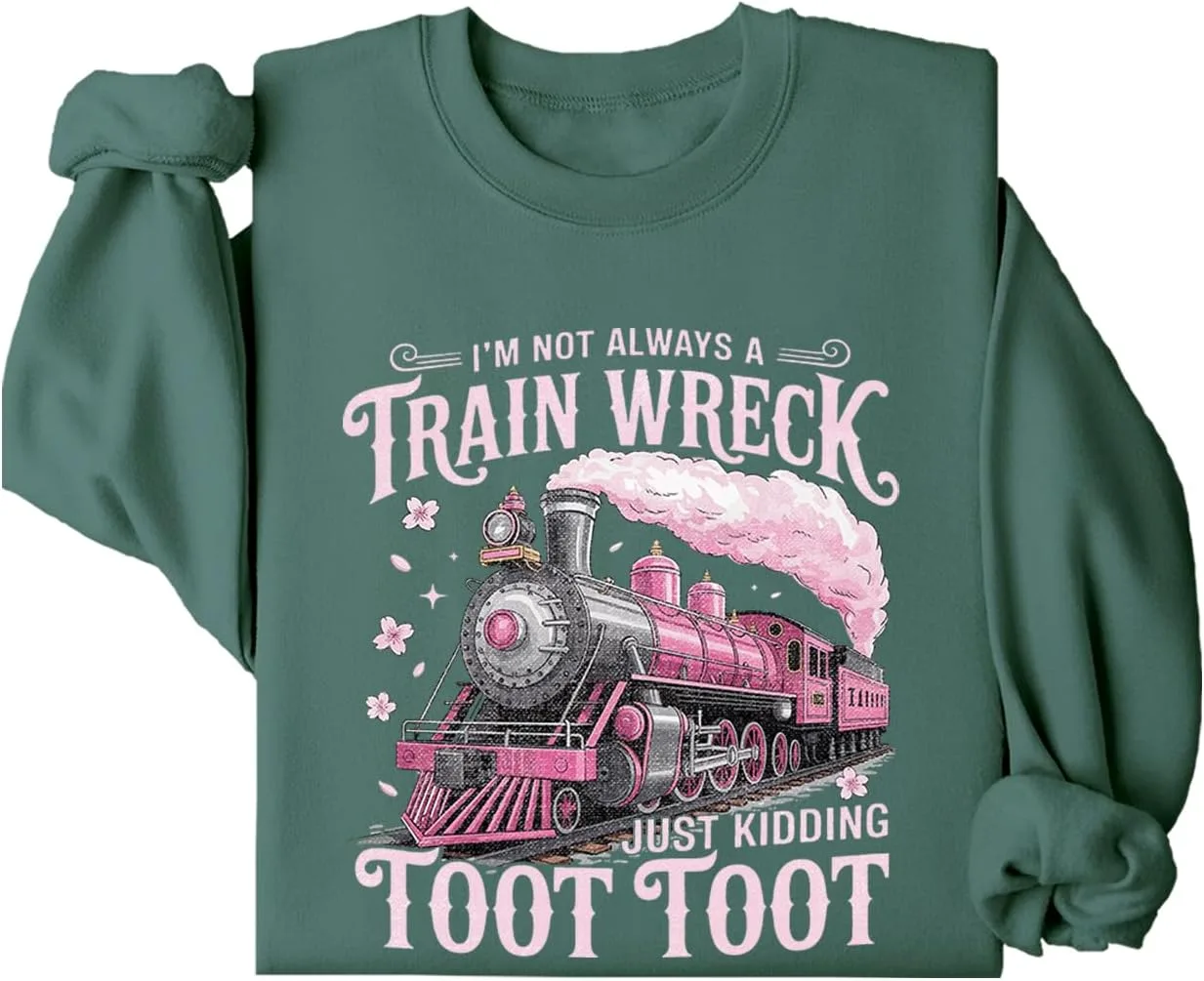 

Толстовка I'm Not Always A Train Wreck Racsea