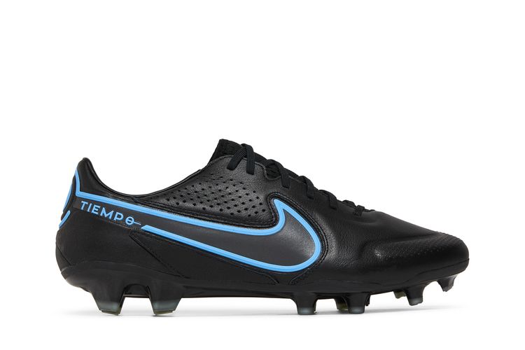 

Кроссовки Tiempo Legend 9 Pro FG 'Black Blue Hero', черный
