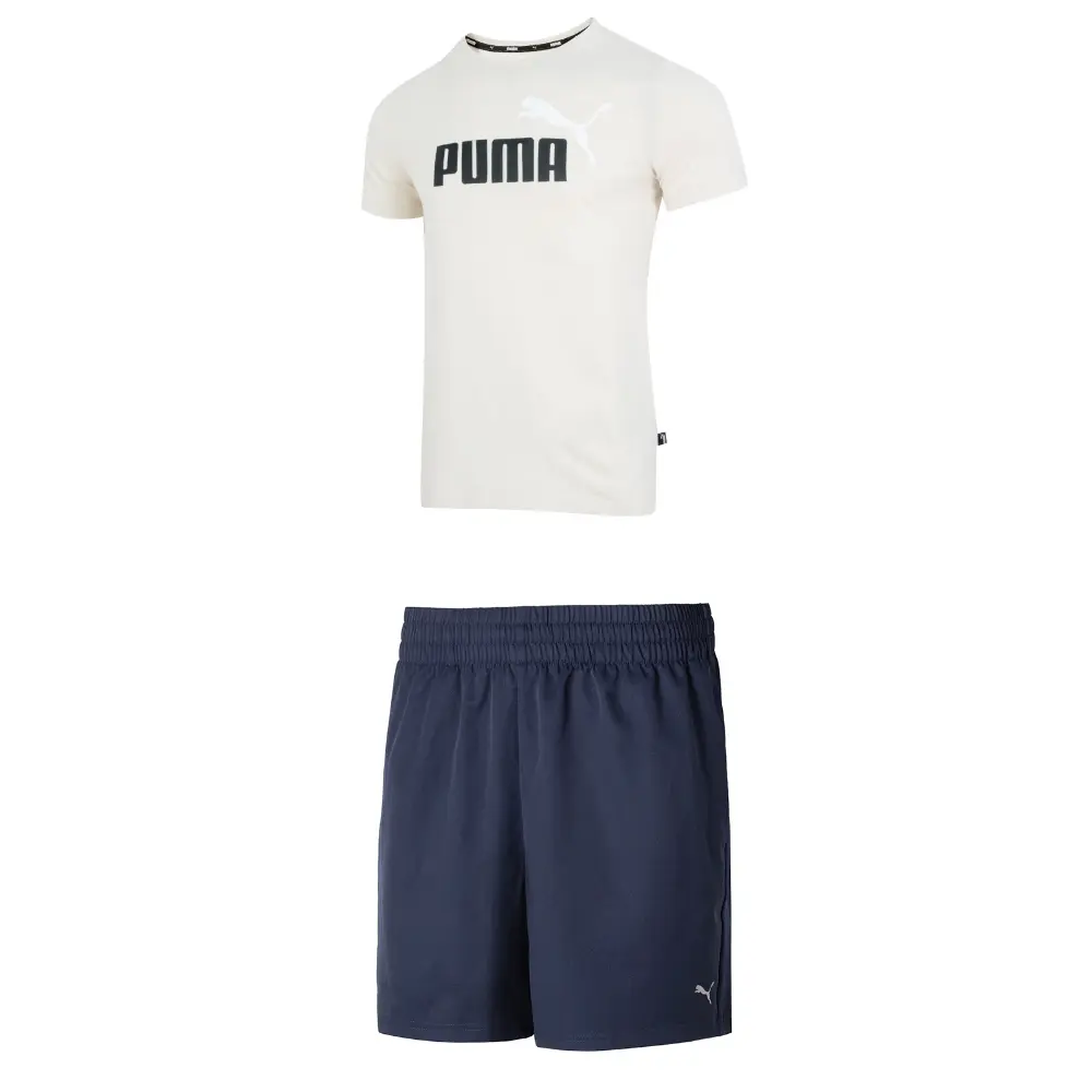 

Повседневная спортивная одежда для мужчин бежевый + синий Puma, синий