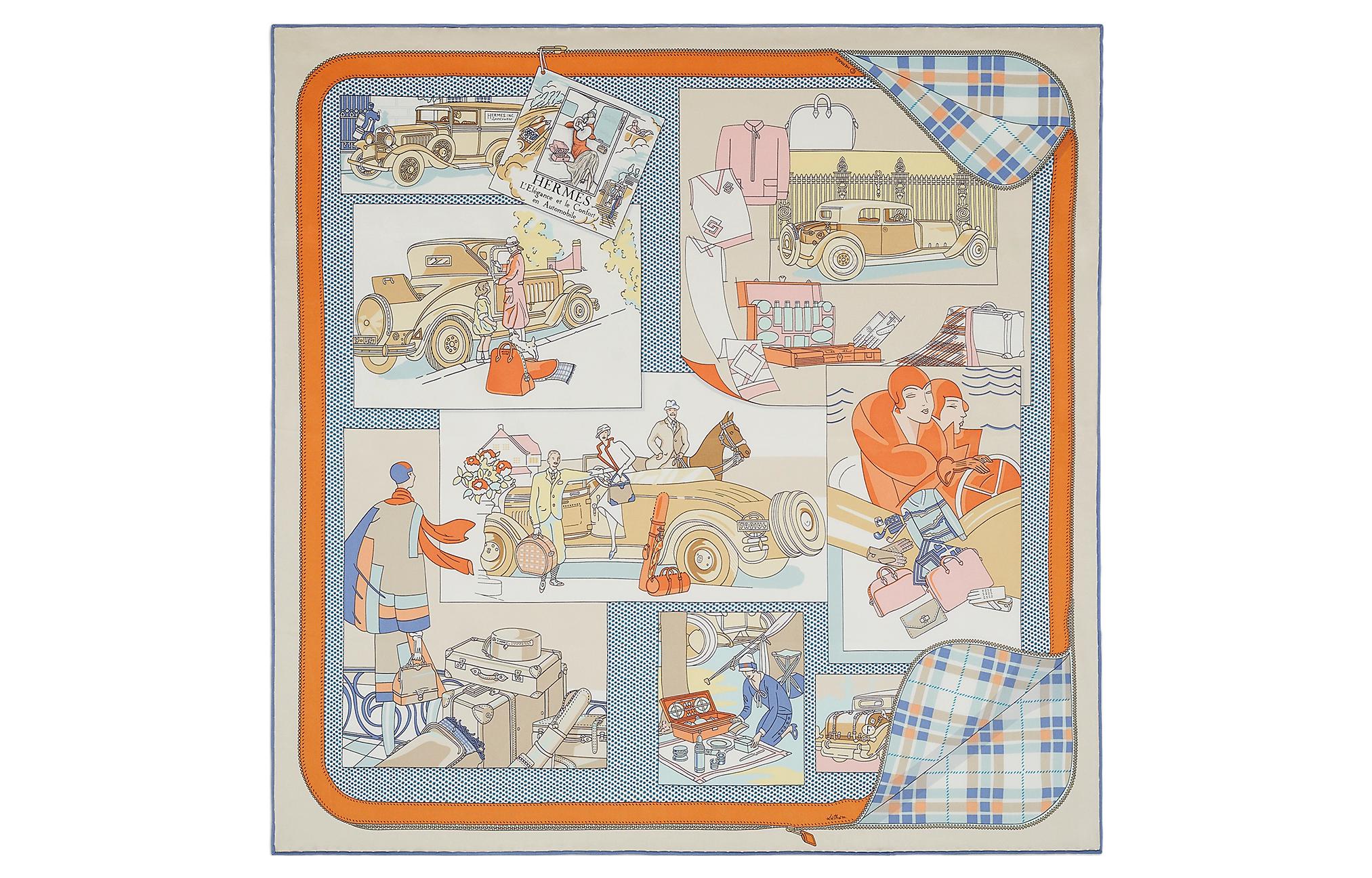 

HERMES Шелковый шарф Women's Multicolor