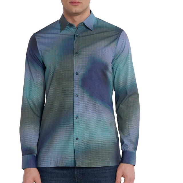 

Рубашка Армани Обмен Armani Exchange, синий