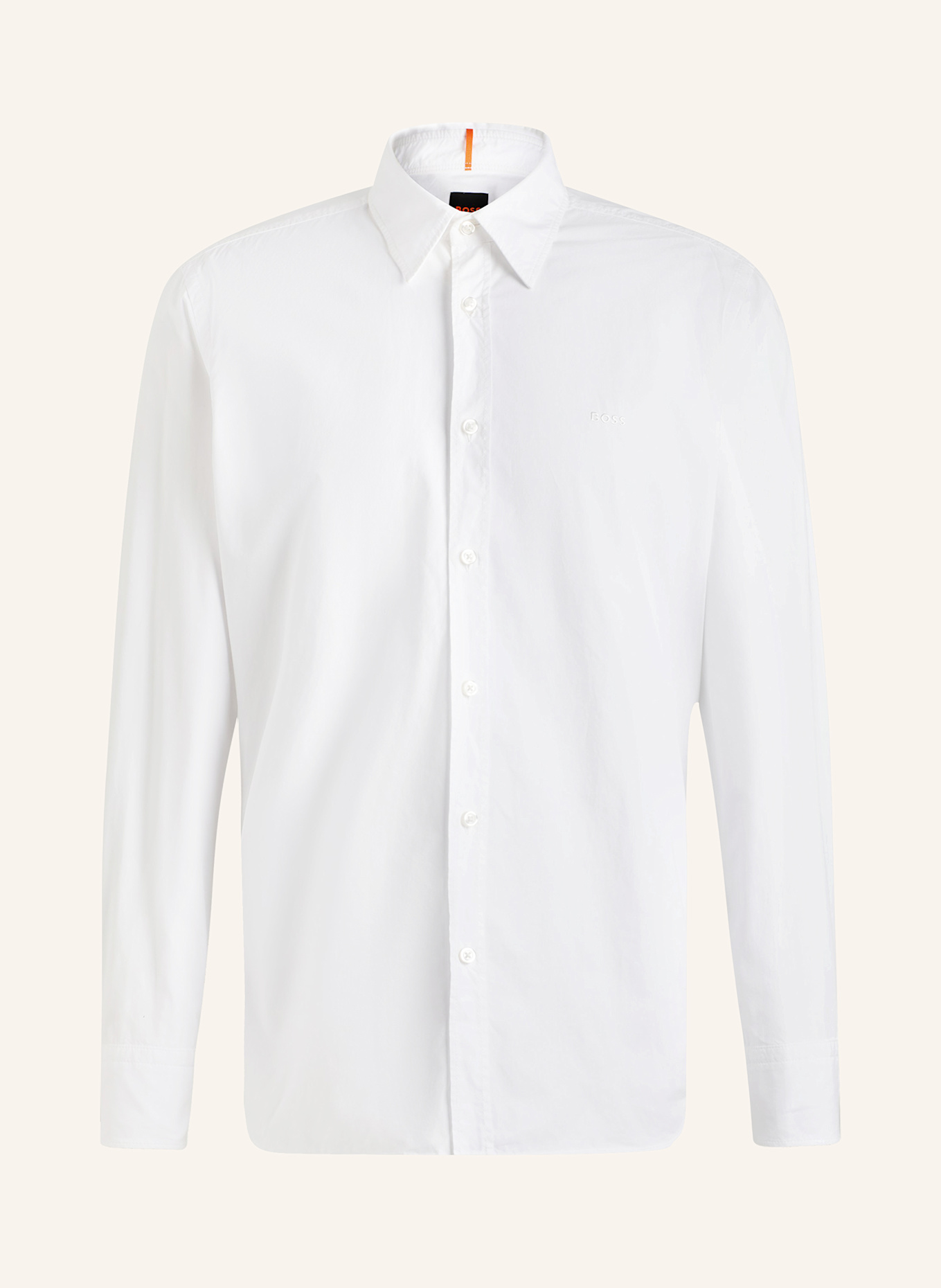 

Рубашка элегантная, стандартного кроя Boss, белый