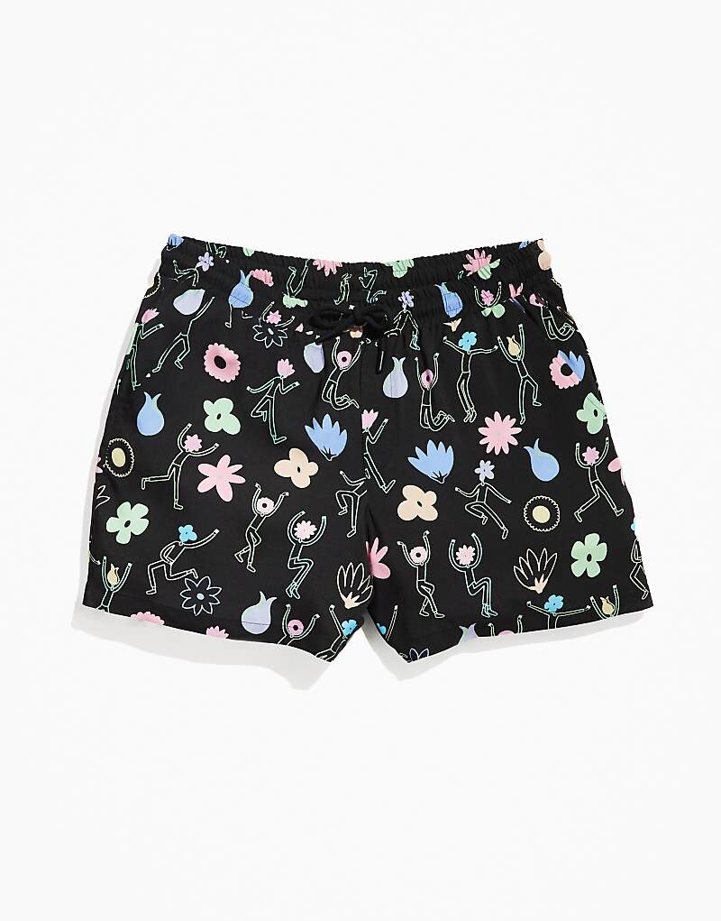 

ASOS DESIGN – PRIDE – Узкие шорты унисекс черного цвета с принтом, однотонные