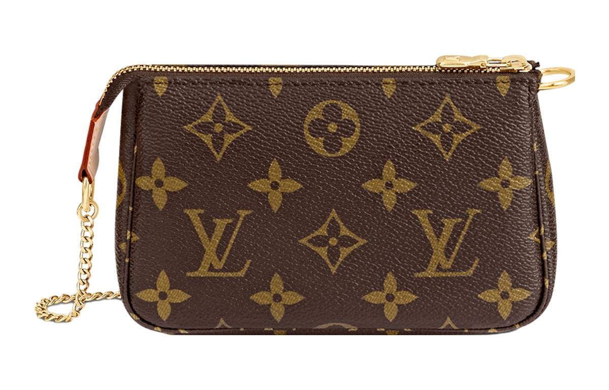 

Сумка Louis Vuitton Pochette Accessoires Monogram Mini, коричневый