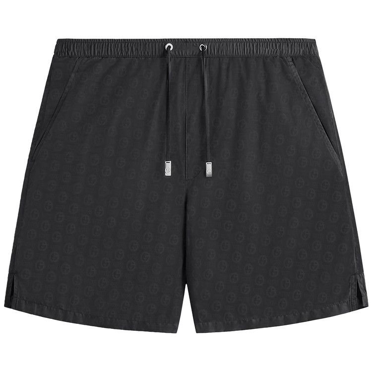 

Шорты Kith x Giorgio Armani Jacquard Collins Swim Short, Black