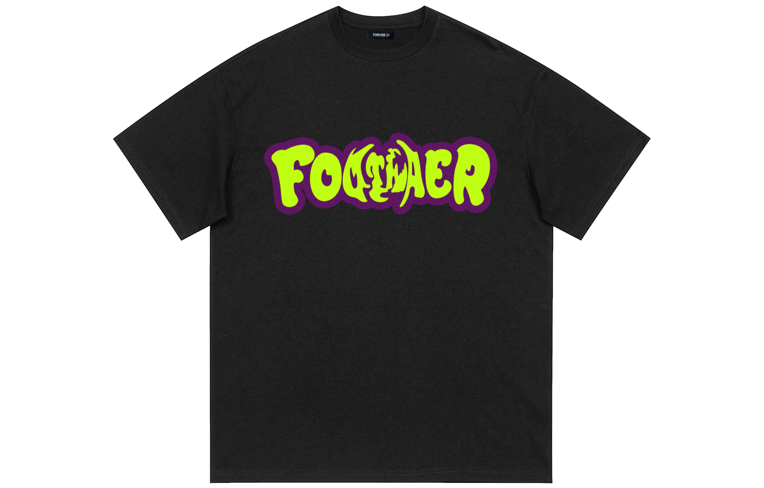 

Футболка унисекс FOREVER 21, 25 Black