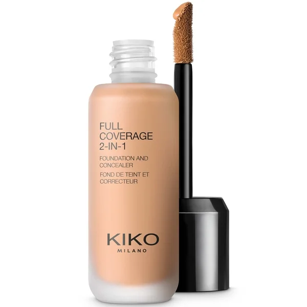

Тональный крем и консилер полного покрытия 2-в-1 Kiko Milano, 25 мл., цвет 95 neutral