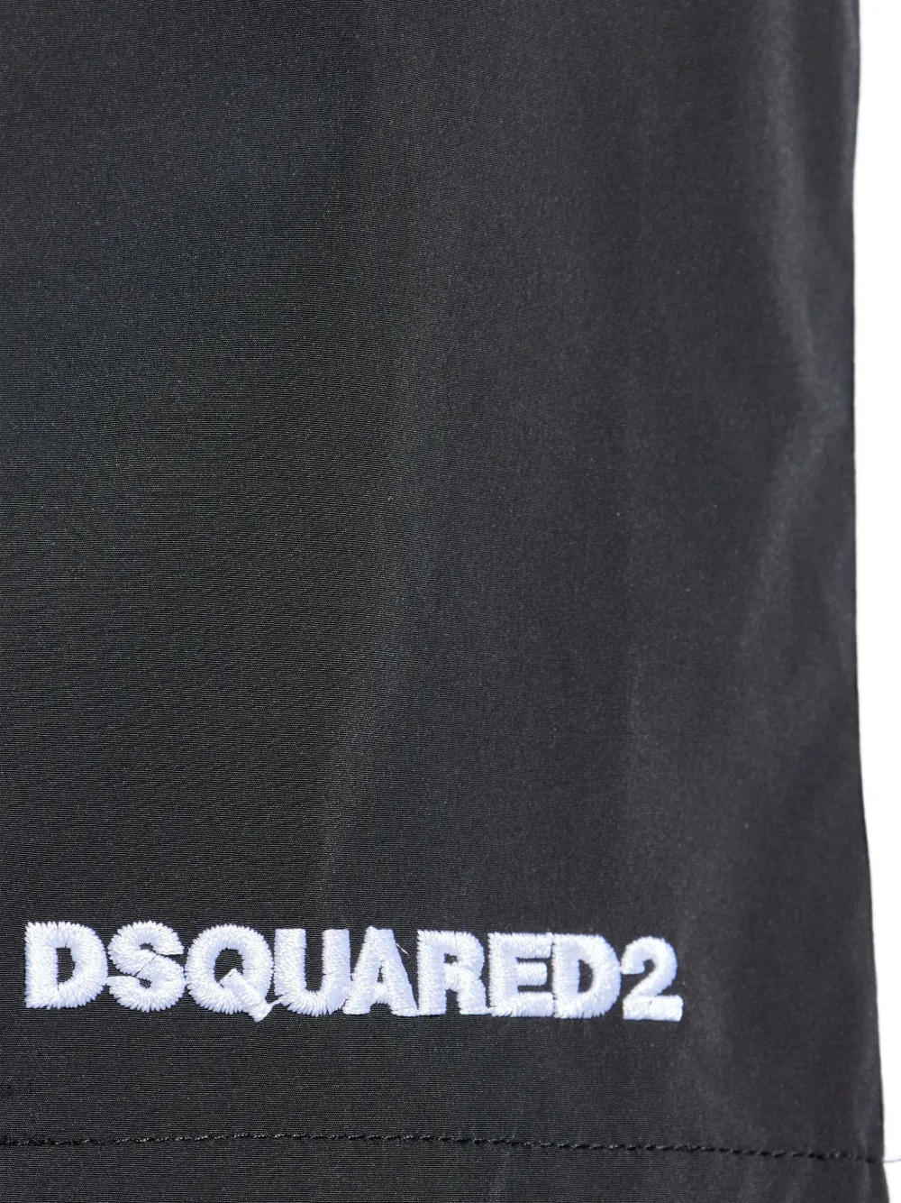 Шорты для плавания с полосками по бокам DSQUARED2, черный — фото 2