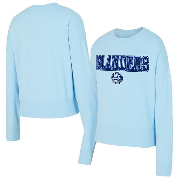 

Женский тоновый свитшот concepts sport light blue new york islanders Unbranded, Синий, Женский тоновый свитшот concepts sport light blue new york islanders Unbranded