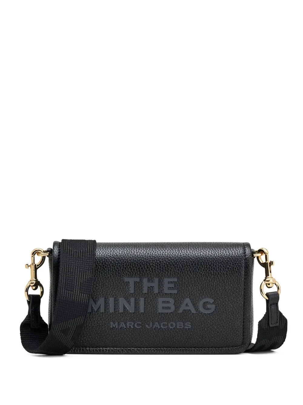 

Сумка The Leather Mini MARC JACOBS, черный