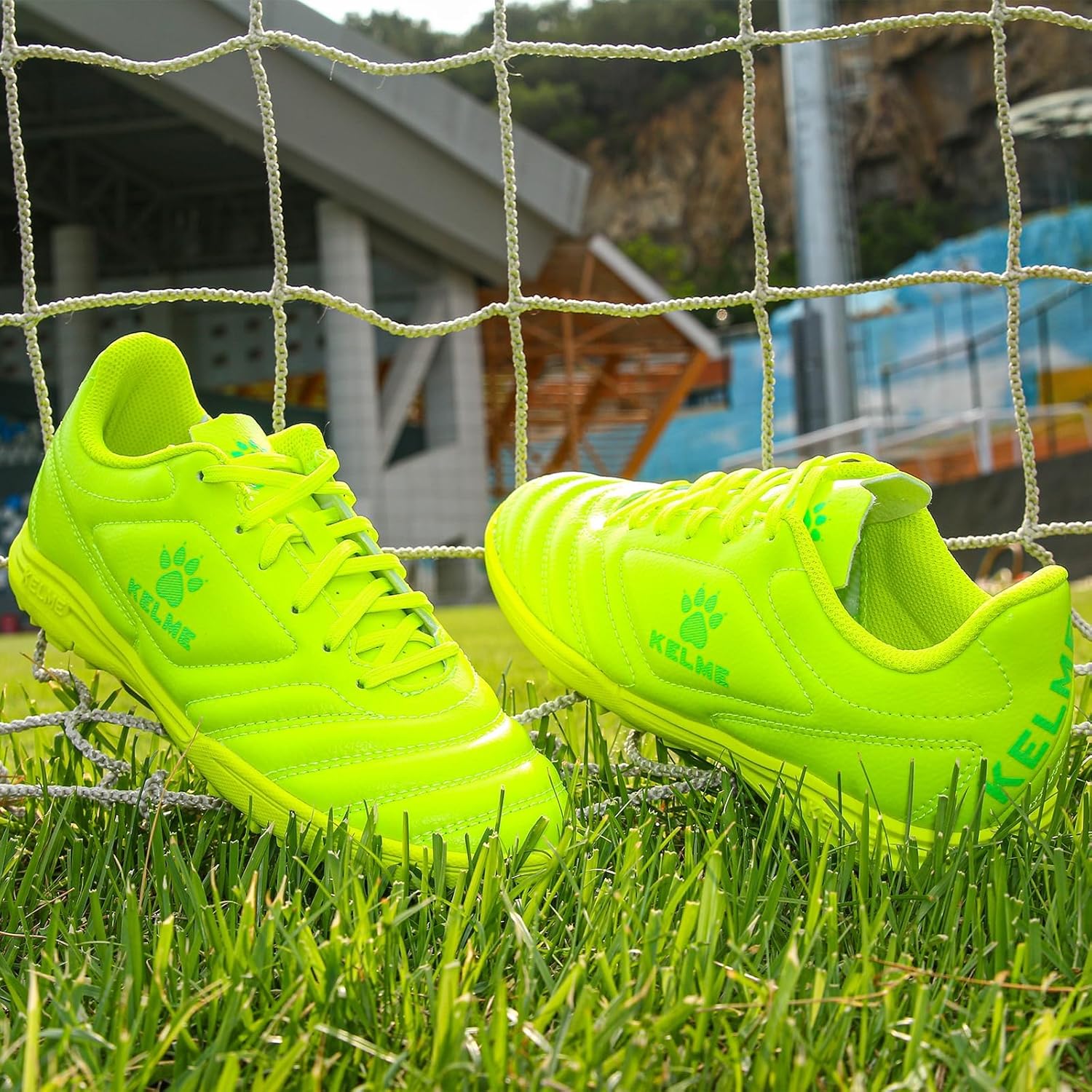 Футбольные обувь KELME Turf, футзальные бутсы для мужчин и женщин, футбол, бейсбол, синий — фото 3