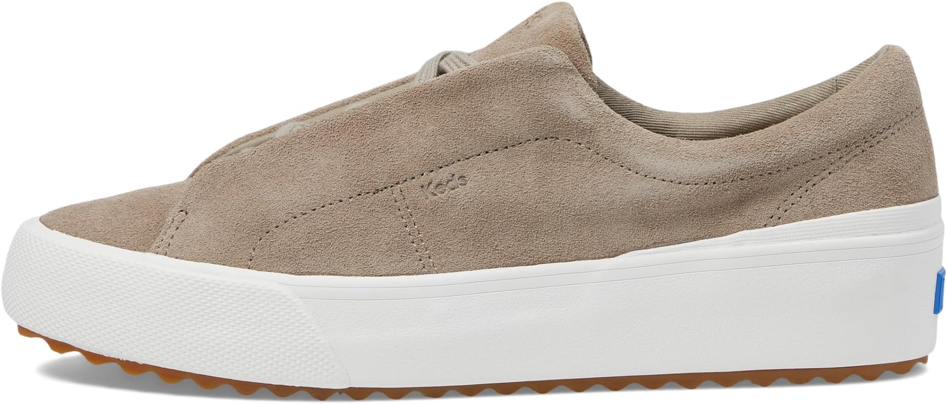 Кроссовки Keds Remi Slip On, цвет Taupe Suede — фото 4