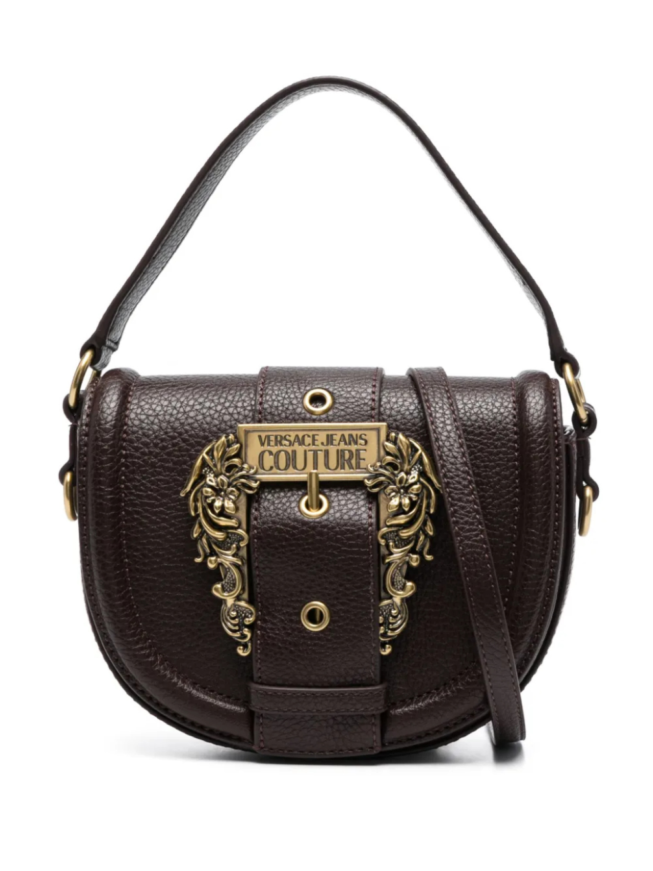 

Versace Jeans Couture сумка-тоут из искусственной кожи с пряжкой-логотипом, коричневый