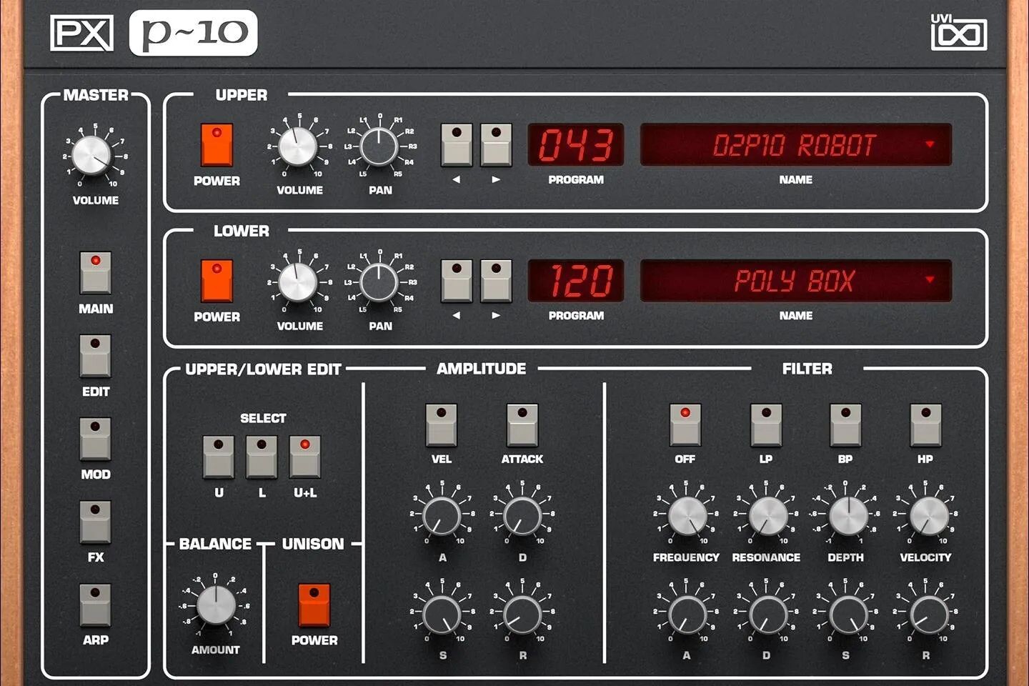 Px p 8 x. UVI Workstation VST. UVI Workstation 3. UVI Voice. UVI Generator.