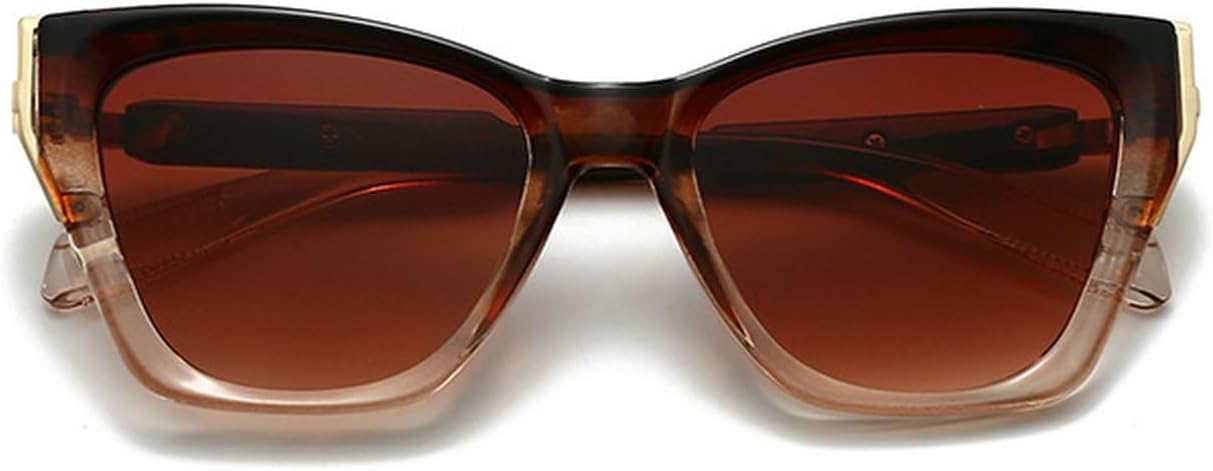 

Солнцезащитные очки Laureles с леопардовым принтом, коричневые, «кошачий глаз», для женщин, модные градиентные, для путешествий и вождения, мужские солнцезащитные очки, C5