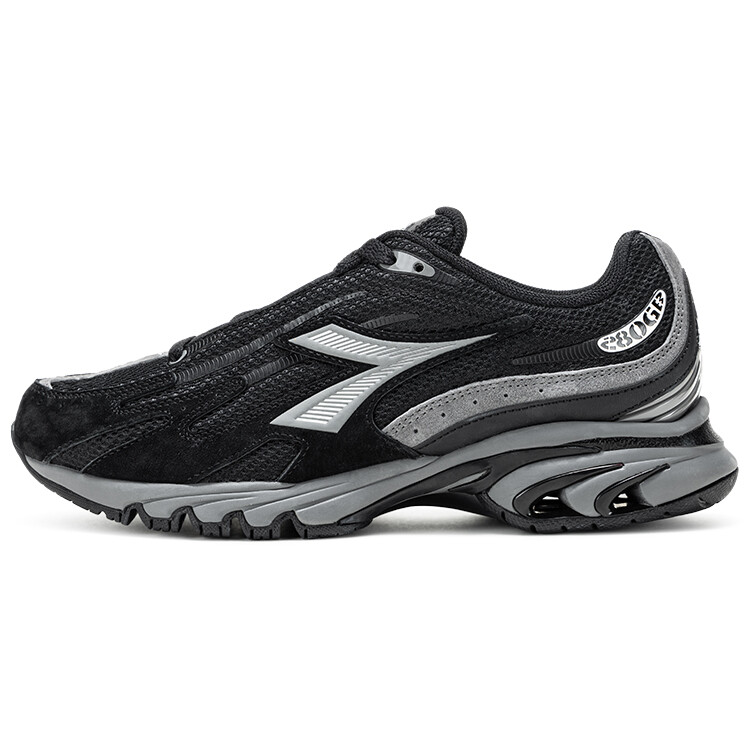

Кроссовки унисекс с низким верхом, серебристые Diadora