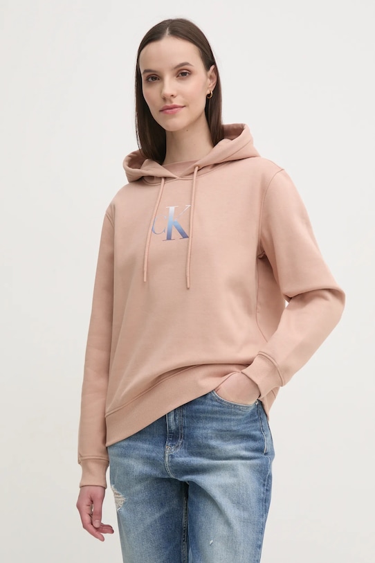 

Толстовка Calvin Klein Jeans, оранжевый