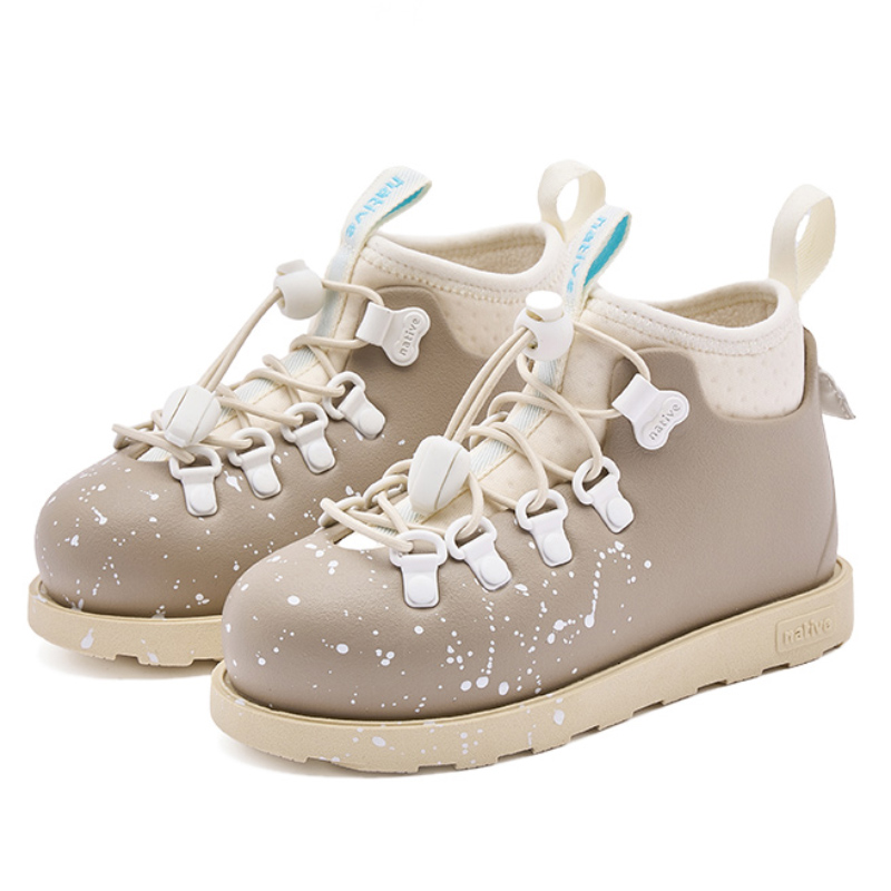 Native Shoes Fitzsimmons 3.0 Virtual Reality Collection Low Shaft детские ботинки Desert Gray Kids — фото 4