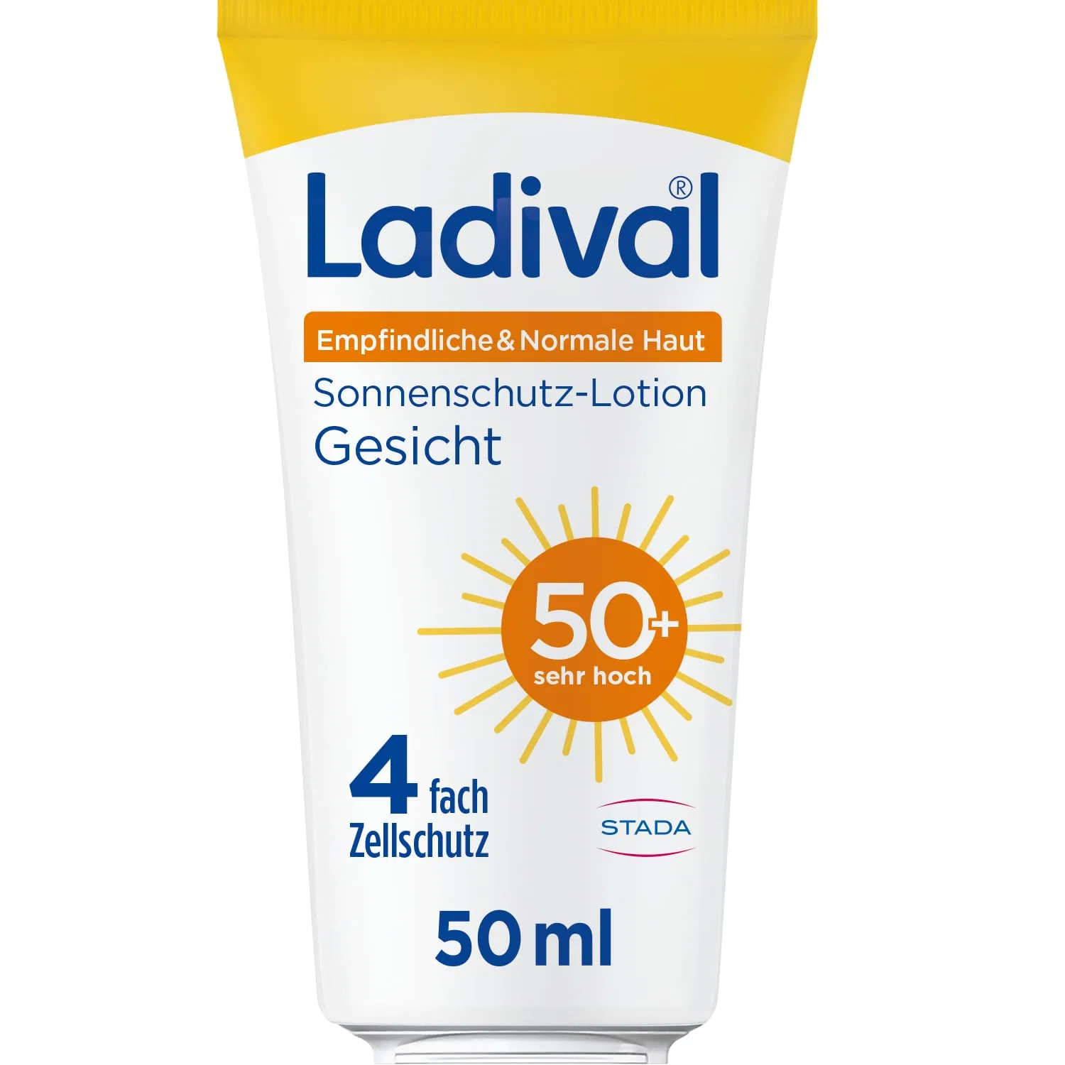 Солнцезащитный лосьон для лица SPF 50+ от Ladival, 50 мл Ladival