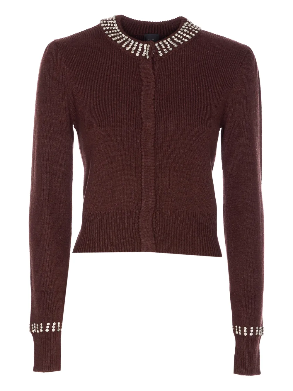 

Кардиган, украшенный кристаллами PINKO, коричневый