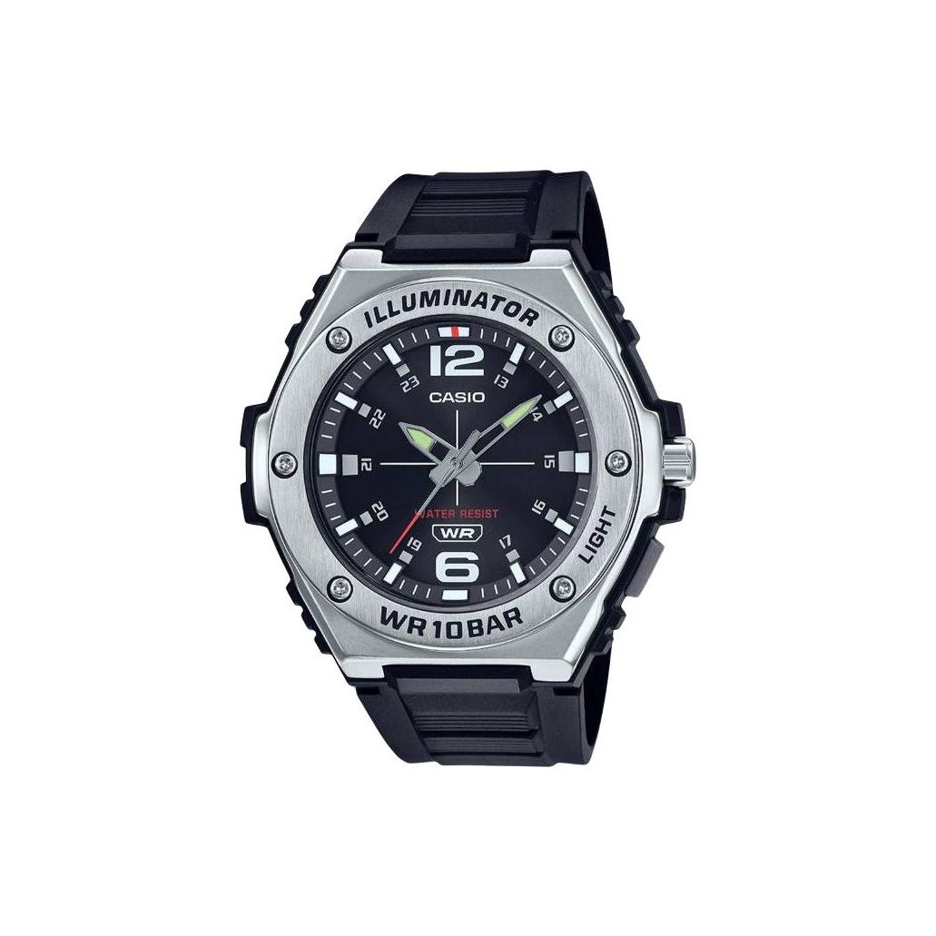 

CASIO Часы Unisex Black Watch, Black Dial