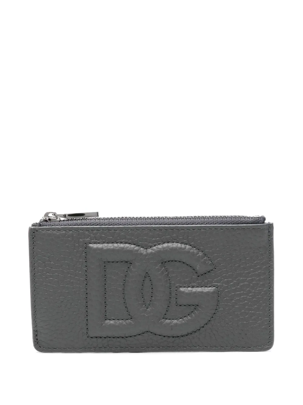 

Кошелек с тисненым логотипом DOLCE & GABBANA, серый