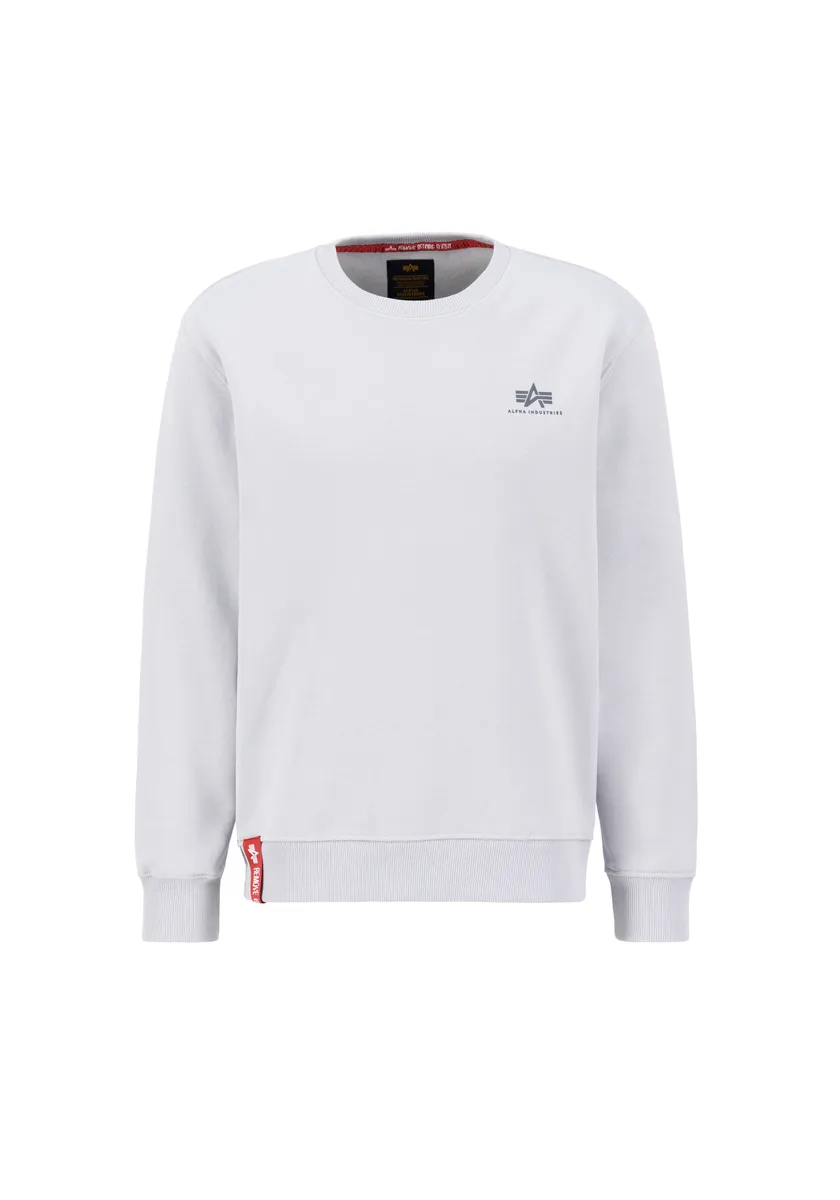 

Свитер Alpha Industries " Alpha Industries Мужчины - Толстовки Базовый свитер с маленьким логотипом", серый