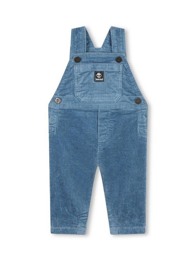 

Детские бархатные вельветовые комбинезоны Timberland, цвет Slate Blue