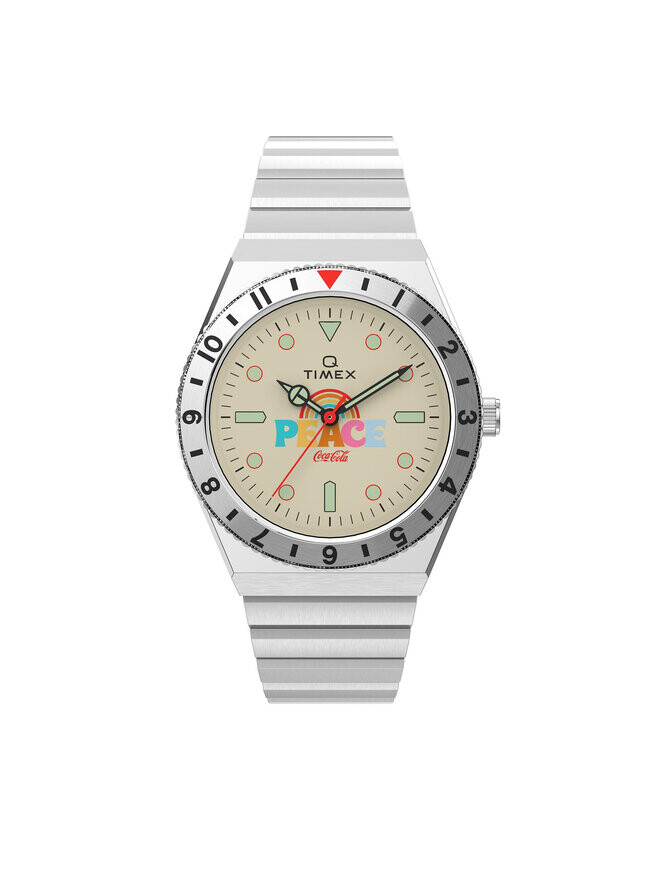 

Часы Lab Archive 1971 Unity Collection Timex, серебро