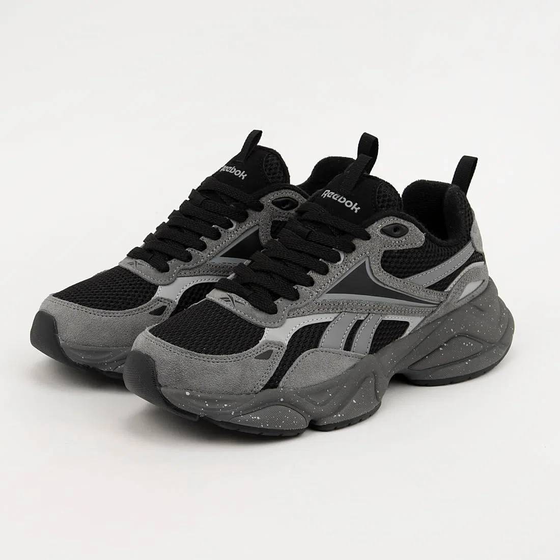 Мужские кроссовки Reebok Charge Run, Pure Grey 6 Pure Grey 5 Black — фото 3