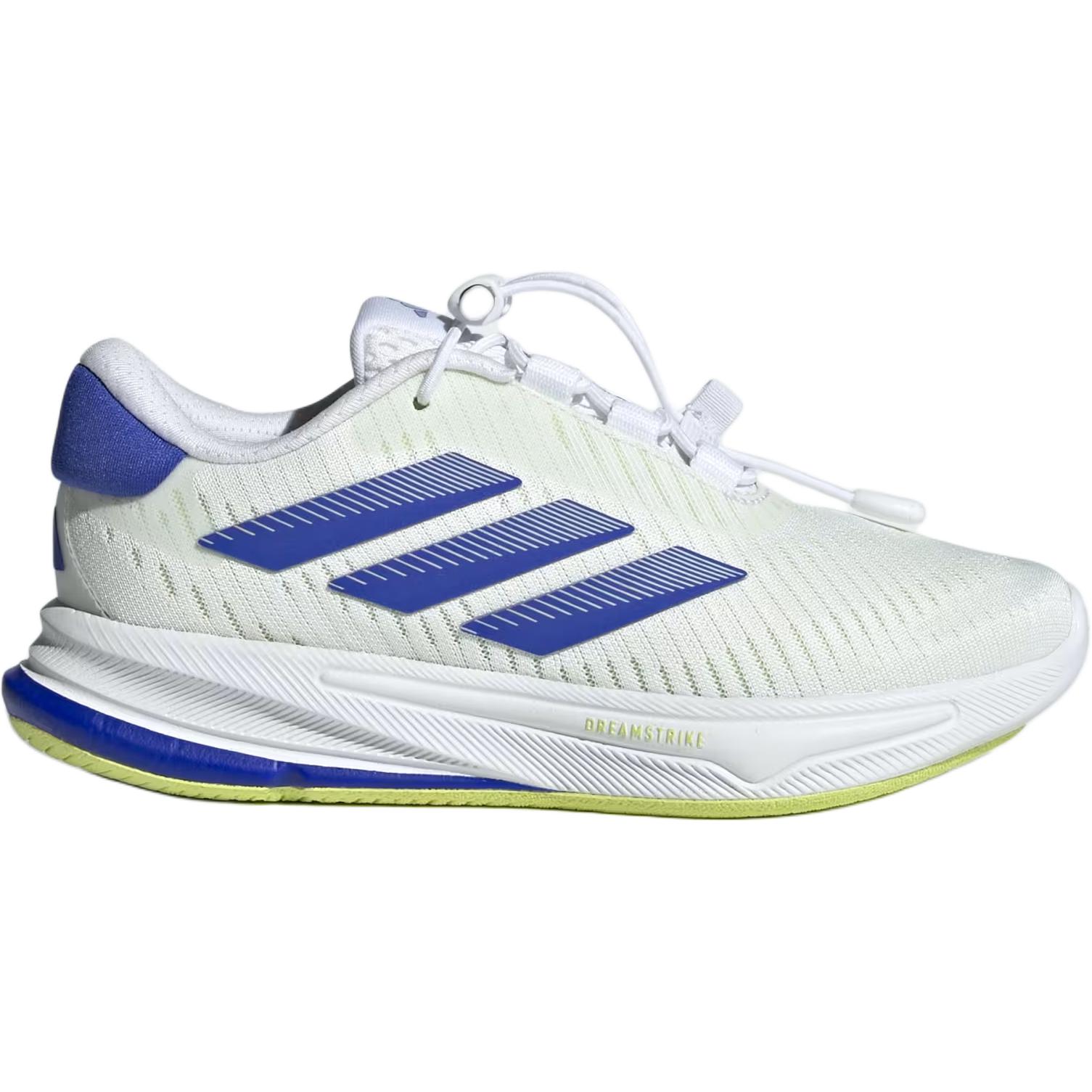 Adidas Кроссовки для бега Supernova с низким верхом, нескользящие и дышащие, белые, синие, детские — фото 2