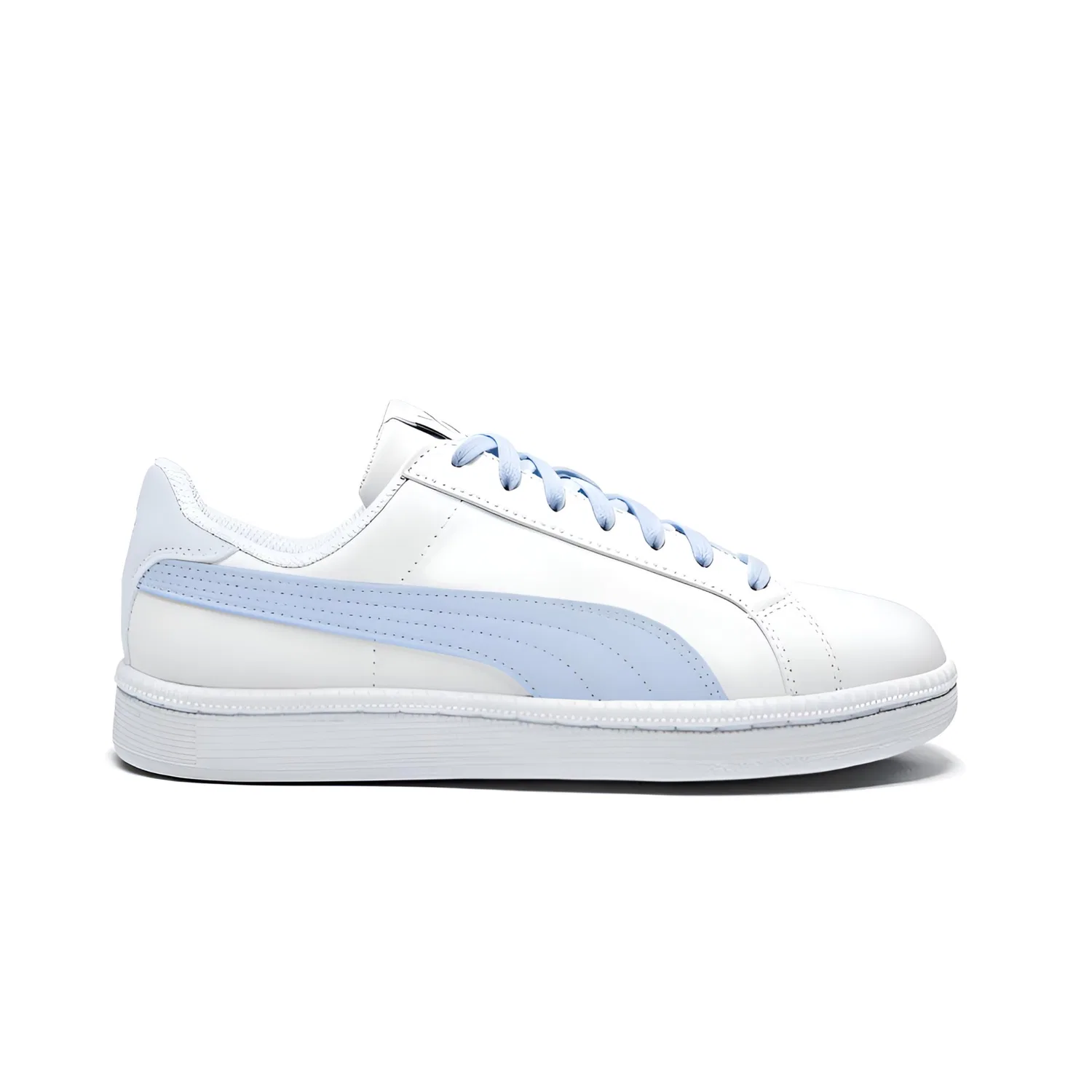 Детские скейтборд-кроссовки с принтом кошачьих лап Smash Skateboard Shoes, PUMA, Ice Blue — фото 4