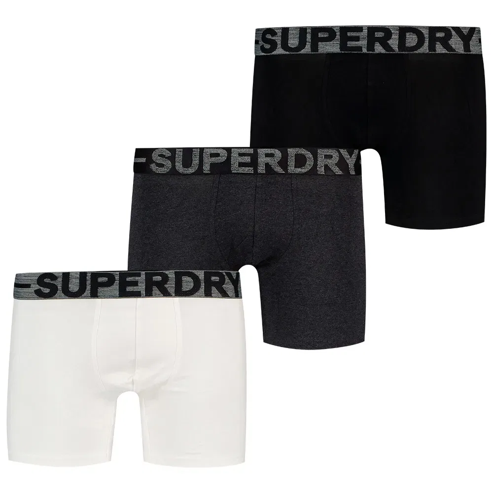 Боксеры 3 шт Superdry, белый