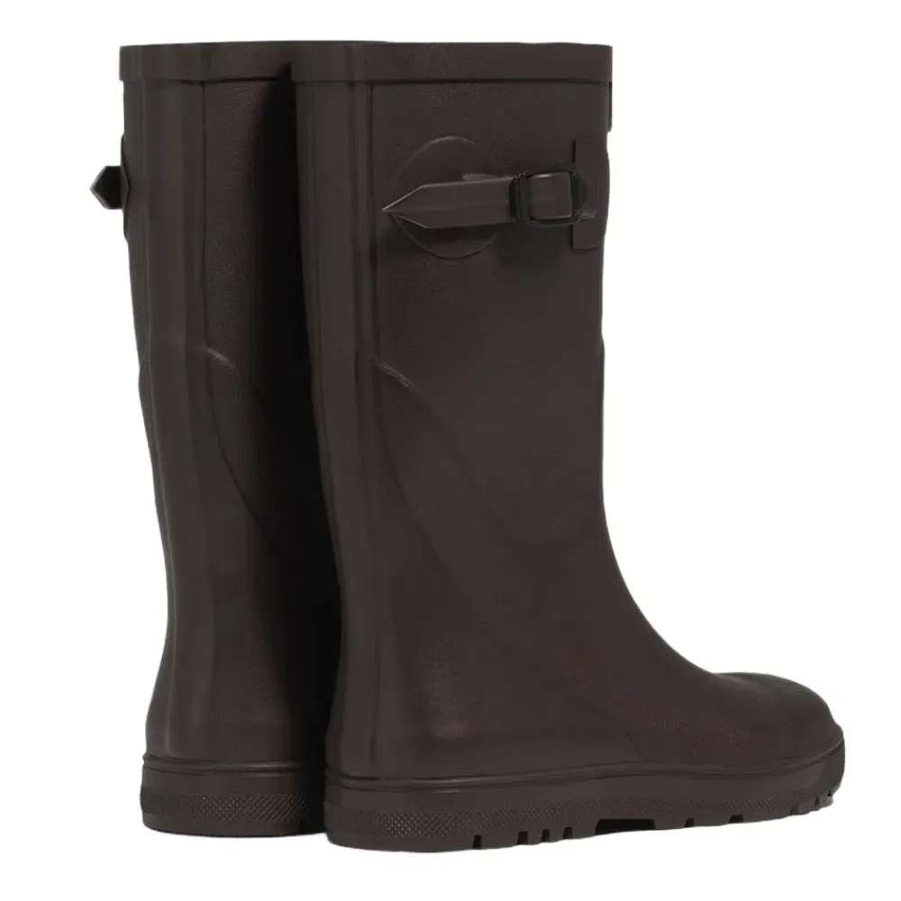 Детские резиновые сапоги для девочек Woody-Pop 2 Aigle, Brown — фото 4