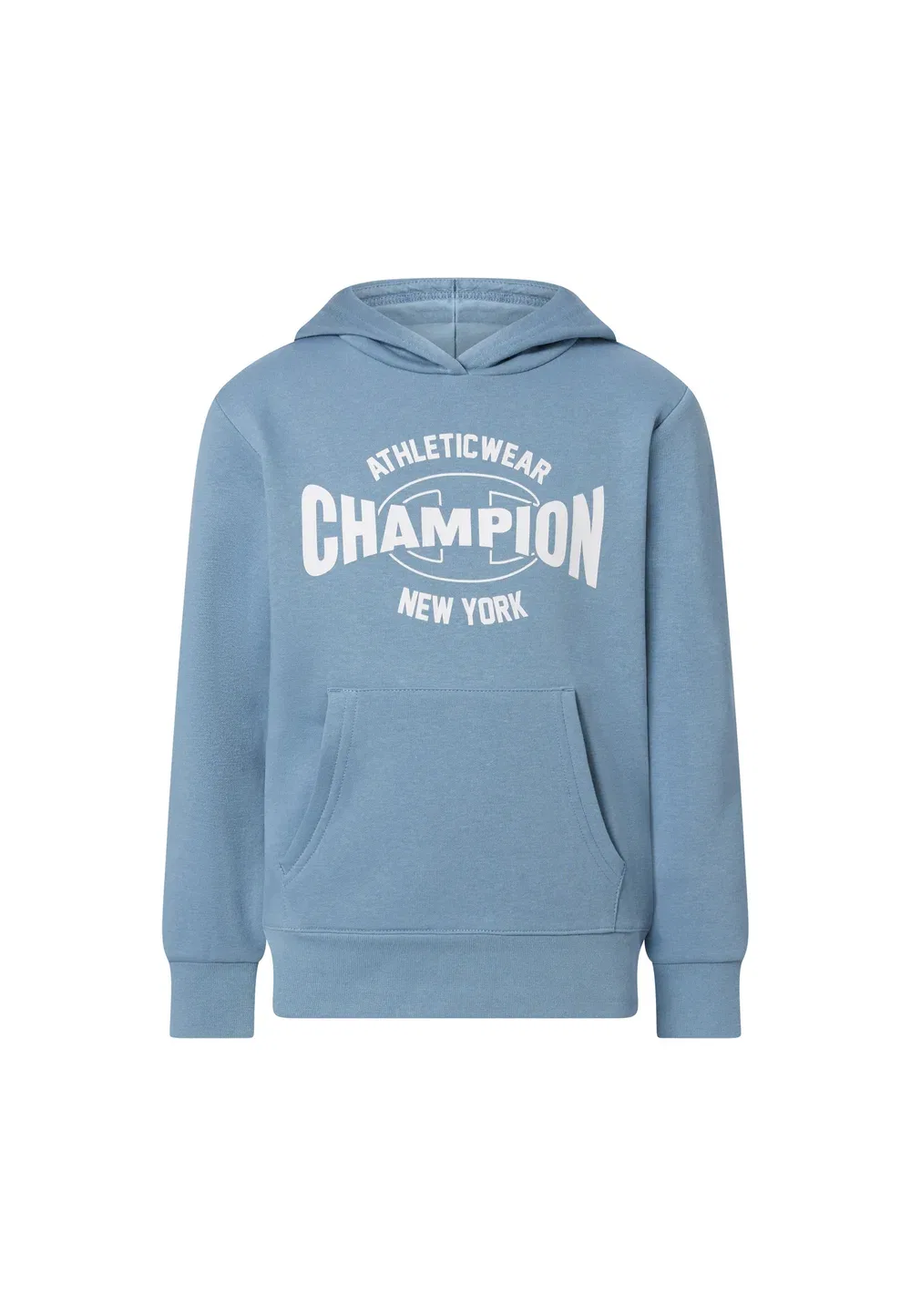 Худи стандартного кроя - худи Champion, Light Blue — фото 4