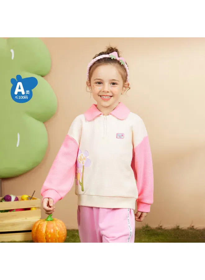 Худи с воротником Peppa Pig, бежевый — фото 3