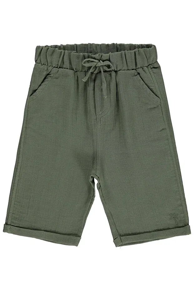 Детские шорты для мальчиков однотонные Civil Boys, Khaki