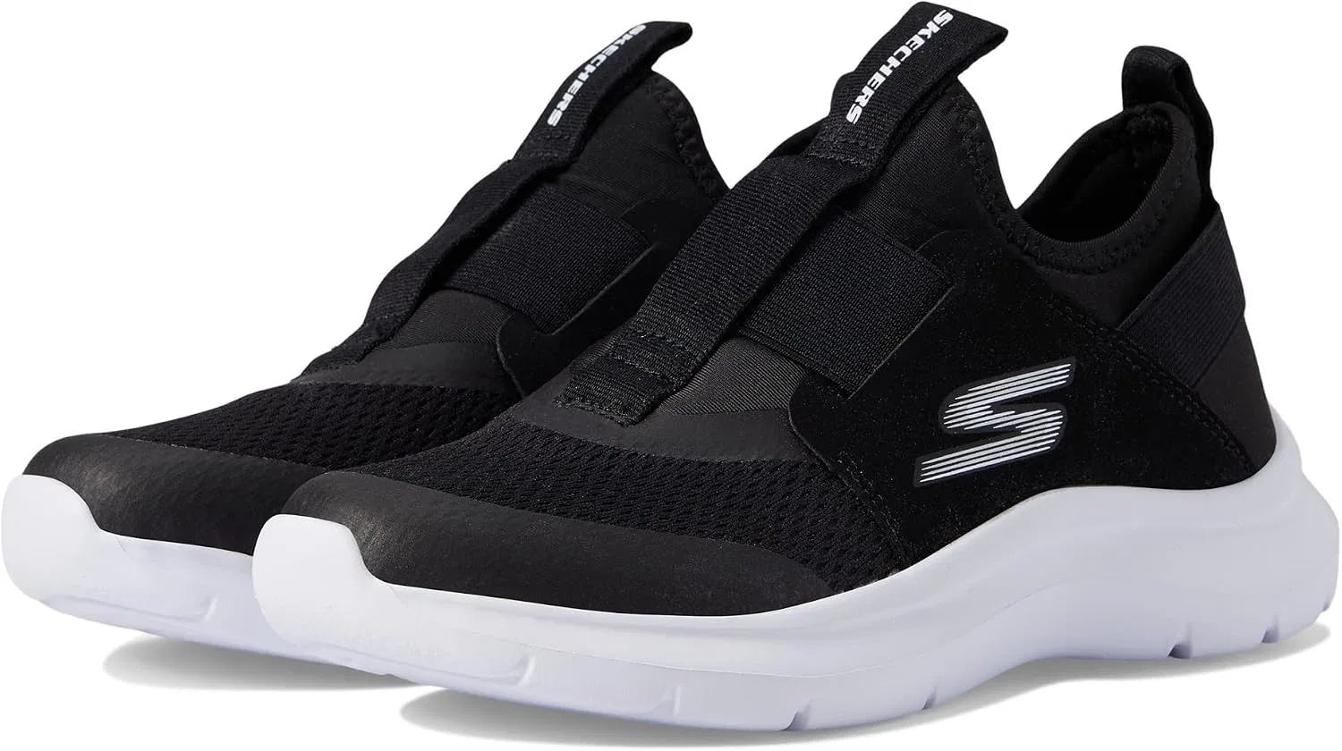 Детские кроссовки для мальчиков Bounder-Zatic Skechers, Black/Blue/Lime — фото 2