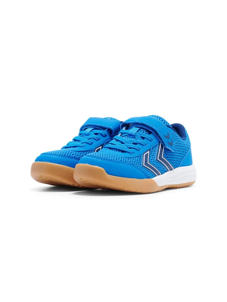 Кроссовки Hummel 'Multiplay Flex' в темно-синем и лазурном цветах — фото 3