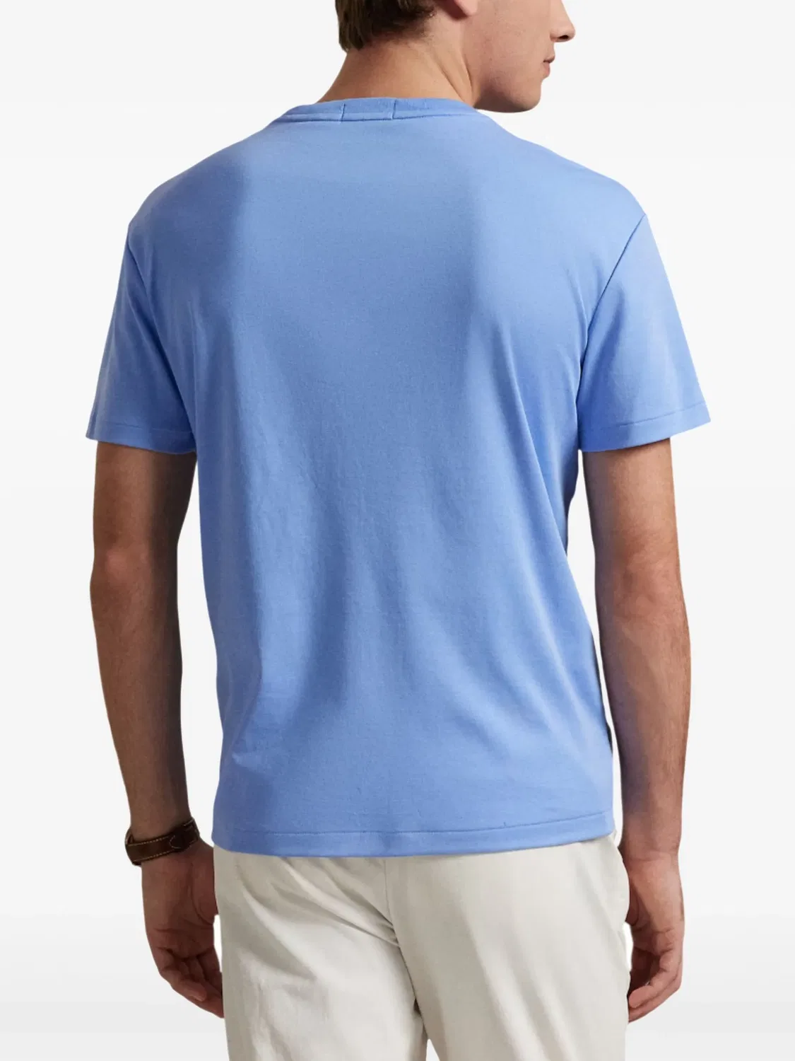 Polo Ralph Lauren Футболка Pony синяя — фото 4