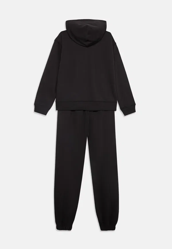 Спортивный костюм, состоящий из худи и брюк, Linear logo unisex set New Balance, Caviar, цвет caviar — фото 2