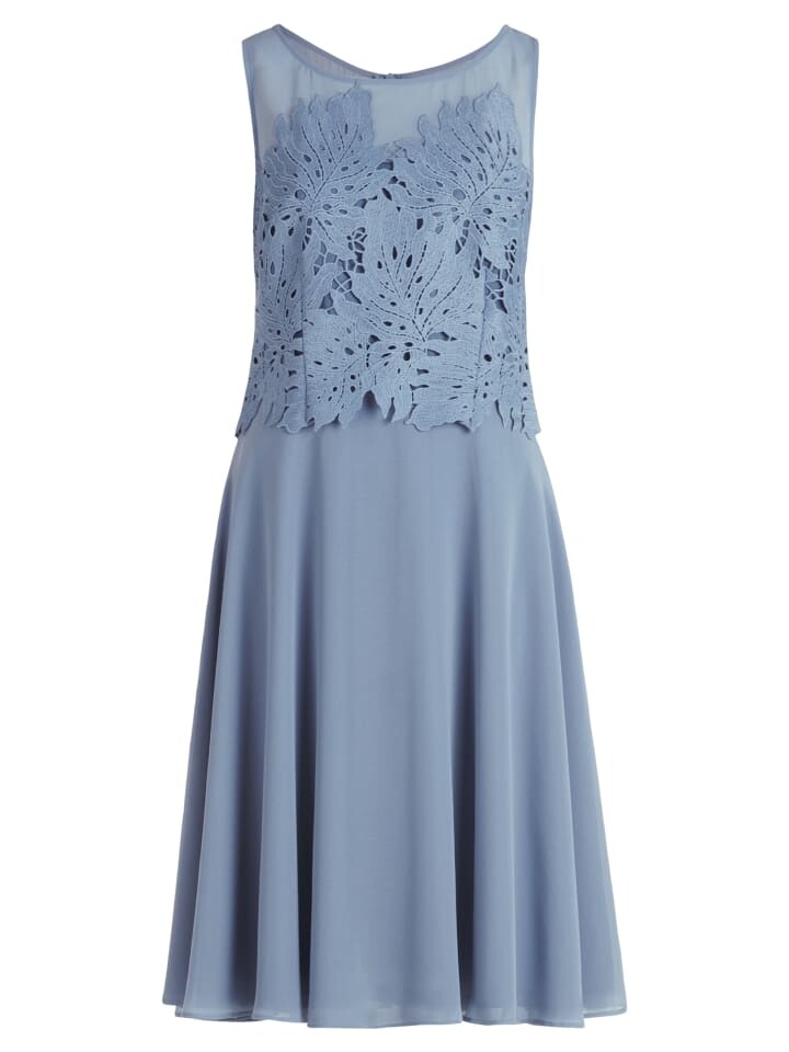 

Короткое платье Vera Mont Chiffon, цвет bluish grey